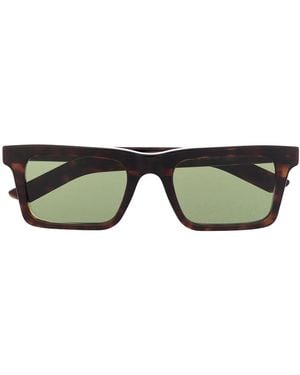 Retrosuperfuture Tortoiseshell-Effect Square Sunglasses - Green