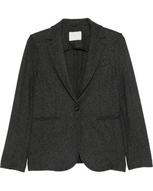 Circolo 1901 Single-Breasted Blazer - Black
