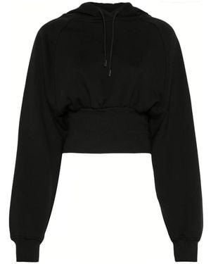 adidas By Stella McCartney Sudadera Corta Con Capucha - Negro