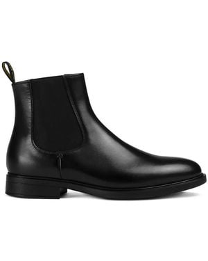 Doucal's Leather Chelsea Boots - Black