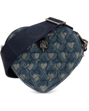Kurt Geiger Heart Shape Cross Body Bag - Blue
