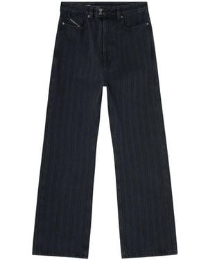 DIESEL Vaqueros Holgados Con Cintura Regular 1980 D-Eeper - Azul