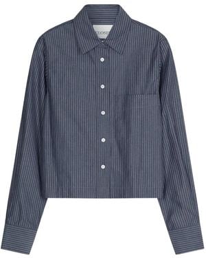 Closed Camisa A Rayas Diplomáticas - Azul