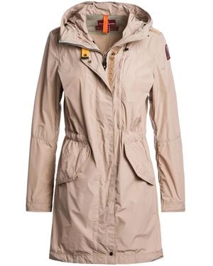 Parajumpers フーデッド シングルコート - ナチュラル