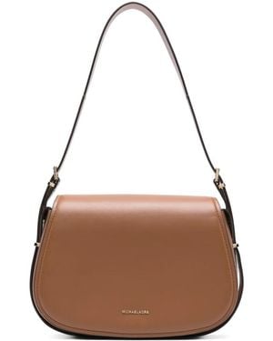 Michael Kors Umhängetasche Mit Klappe - Braun