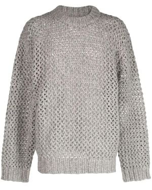 Holzweiler Maglione Traforato - Grigio