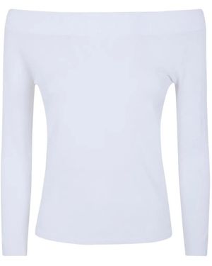 Nuur Off-Shoulder Top - White