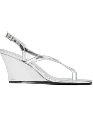 GIMAGUAS Sandalias Wedge - Blanco