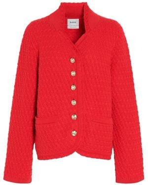 Barrie Tweed-Cardigan Aus Kaschmir - Rot