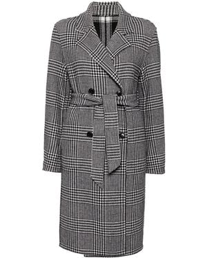 Tommy Hilfiger Reversible Belted Coat - Gray