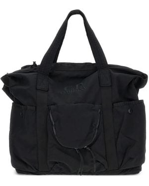 C.P. Company Sac Cabas À Poche Zippée - Black