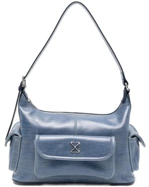 Off-White c/o Virgil Abloh Sac Porté Épaule Dumbo.B - Blue