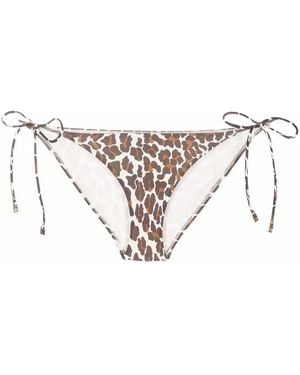 Tory Burch Slip Bikini Con Stampa - Neutro