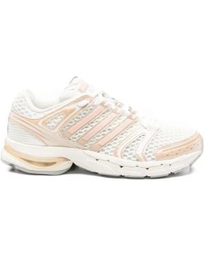 adidas Adistar Control 5 Mesh-Panelled Sneakers - White