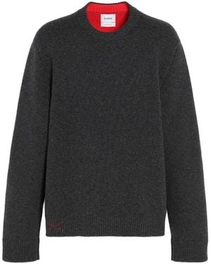 Barrie Double-Faced Cashmere Jumper - Black