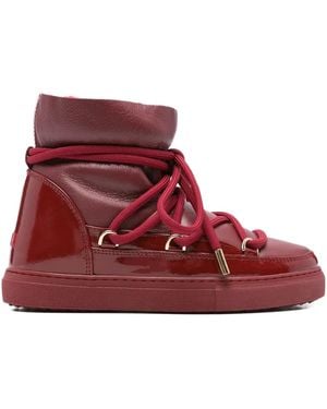 Inuikii Botas con cordones - Rojo