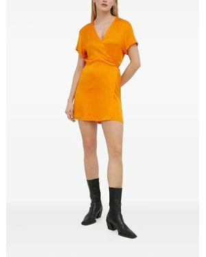 American Vintage Vestido corto Widland - Naranja