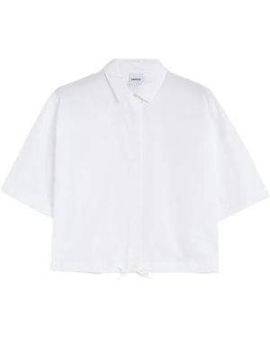 Aspesi Drawstring Shirt - White
