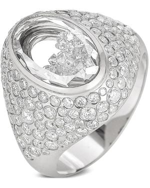 Moritz Glik Dedinho Gala Ring Mit Diamant - Grau