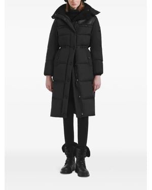 Rudsak Ember M-L Quilted Parka Coat - Black
