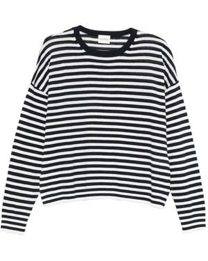 Closed Striped sweater - Negro