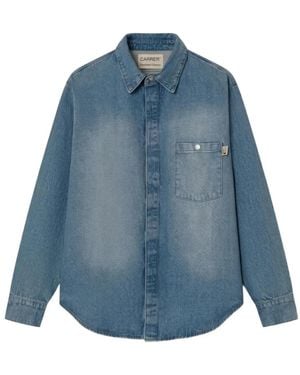 Carrera Ciel Chest-Pocket Denim Overshirt - Blue