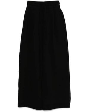 Thom Krom Side-Stripe Pants - Black
