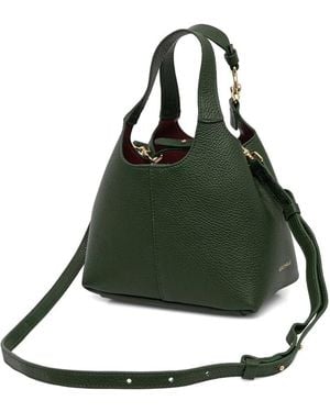 Coccinelle Small C-Easy Leather Tote Bag - Black