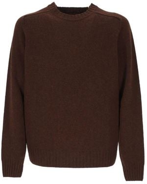 Sebago Gilead Crew-Neck Wool Jumper - Brown