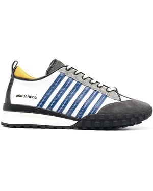 DSquared² ディースクエアード ストライプ スニーカー - マルチカラー