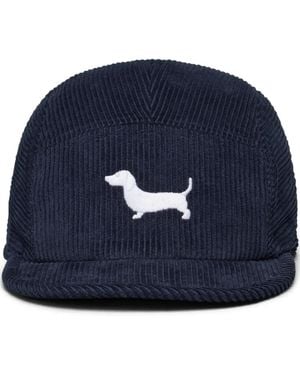 Thom Browne Cappello Da Baseball Con Motivo Hector - Blu