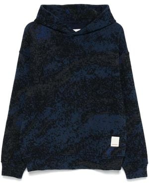 Emporio Armani ニットパーカー - ブルー