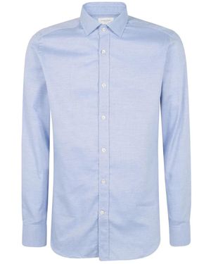 Tintoria Mattei 954 Button-Down Shirt - Blue