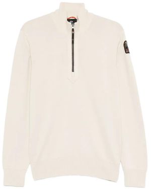 Parajumpers Zip Mock-Neck Jumper - Natural