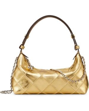 Tory Burch Fleming Metallic Pochette