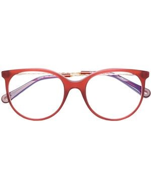 Chloé Gafas Con Montura Redonda - Rojo