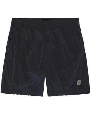 Stone Island Short De Bain B100004 Nylon Metal - Black