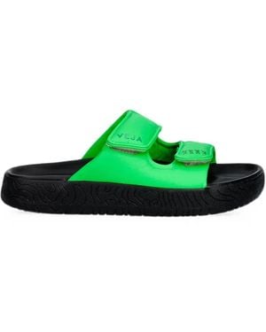Veja Etna Bold Leather Absinthe - Green