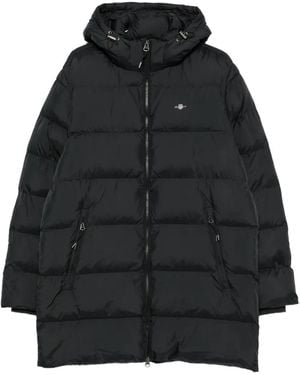 GANT Manteau Matelassé Active Cloud À Capuche - Black