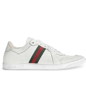 Gucci Low Stretch Trainer - White