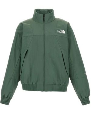 The North Face Collared Zip-Up Jacket - Green