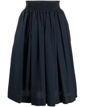 Woolrich Gathered Hem Skirt - Blue