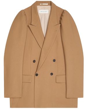 Dries Van Noten Doppelreihiges Sakko - Natur