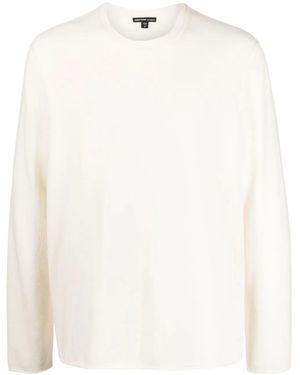 James Perse Grateful Dead Intarsia Knit Cashmere Jumper - White
