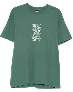 Stussy Authentic Gear T-shirt - グリーン