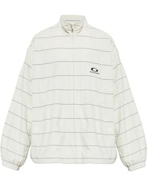 Balenciaga Striped Jacket - White