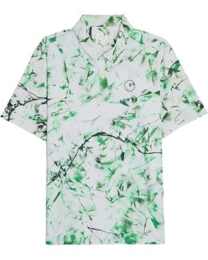 Malbon Golf X F Poly Sport-Poloshirt - Grün