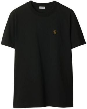Burberry コットン Tシャツ - ブラック