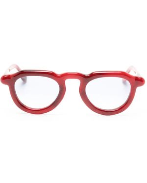 Paloceras Runde Nouvelle Fiction Brille - Rot