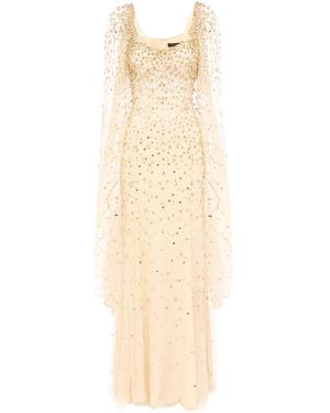 Jenny Packham Angel Wing Dress - Natural